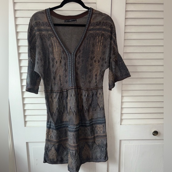 Peruvian Connection Pima Cotton Knit Tunic Medium !! - Picture 3 of 6